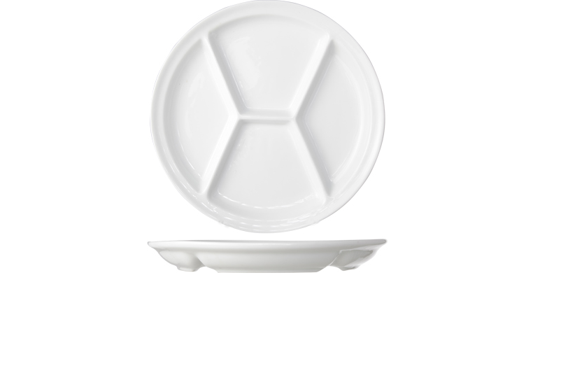 Assiette fondue 4comp. D 26cm 6 pcs